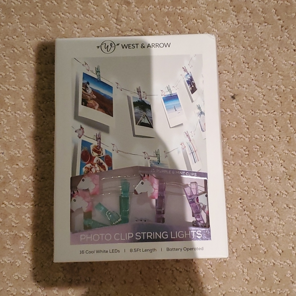 Photo clip string lights